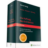 Abbildung von: Die Haftung des Architekten - Werner
