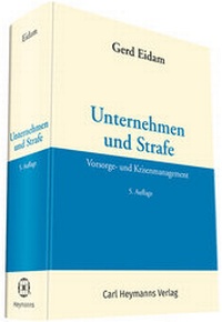 Enlarge image Cover: Unternehmen und Strafe - Carl Heymanns Verlag