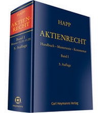 Enlarge image Cover: Aktienrecht - Band I - Carl Heymanns Verlag