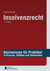 Abbildung von: Insolvenzrecht - Verlag Reckinger