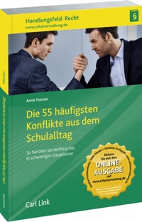 Abbildung von: Die 55 häufigsten Konflikte aus dem Schulalltag - Carl Link Verlag