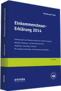 Abbildung von: Einkommensteuer-Erklärung 2014 - Stollfuß