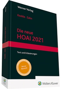 Abbildung von: Die neue HOAI 2021 - Werner