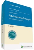 Cover: Arbeitnehmererfindungen - Carl Heymanns Verlag