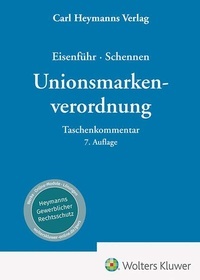 Enlarge image Cover: Unionsmarkenverordnung - Carl Heymanns Verlag