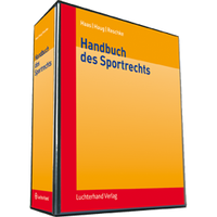 Enlarge image Cover: Handbuch des Sportrechts (SportR) - Luchterhand