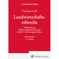 Abbildung von: Das Landwirtschaftserbrecht - Luchterhand