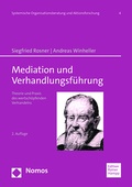 Cover: Mediation und Verhandlungsf&uuml;hrung - Nomos