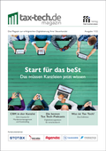 Abbildung von: tax-tech.de Magazin: Ausgabe 01/2022 - FFI-Verlag