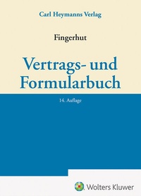 Abbildung von: Vertrags- und Formularbuch - Carl Heymanns Verlag