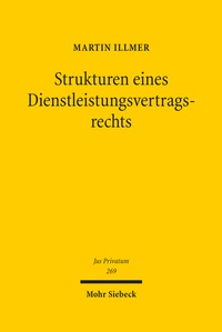 Abbildung von: Strukturen eines Dienstleistungsvertragsrechts - Mohr Siebeck