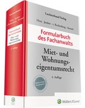 Abbildung von: Formularbuch des Fachanwalts Miet- und Wohnungseigentumsrecht - Luchterhand