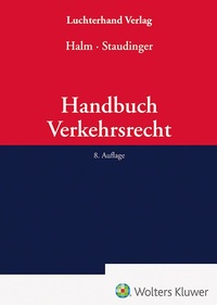Enlarge image Cover: Handbuch Verkehrsrecht - Luchterhand