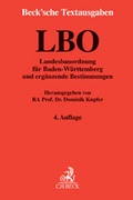 Cover: Landesbauordnung f&uuml;r Baden-W&uuml;rttemberg: LBO - C.H.BECK