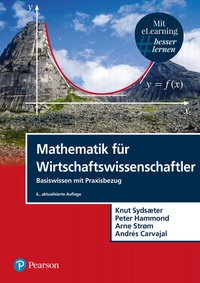 Abbildung von: Mathematik für Wirtschaftswissenschaftler - Pearson Studium
