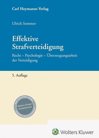 Abbildung von: Effektive Strafverteidigung - Carl Heymanns Verlag