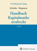 Abbildung von: Handbuch Kapitalmarktstrafrecht - Carl Heymanns Verlag