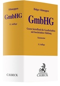 Cover: Gesetz betreffend die Gesellschaften mit beschr&auml;nkter Haftung: GmbHG - C.H.BECK