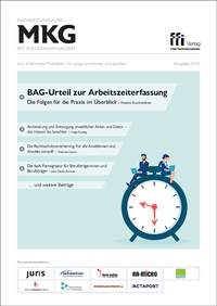 Abbildung von: MkG-Fachinfomagazin Ausgabe 06/22 - FFI-Verlag