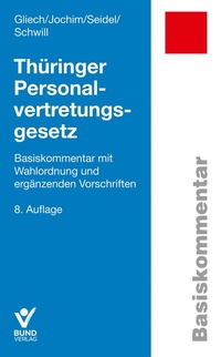 Abbildung von: Thüringer Personalvertretungsgesetz - Bund-Verlag