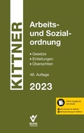 Cover: Arbeits- und Sozialordnung 2023 - Bund-Verlag