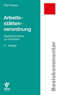 Cover: Arbeitsst&auml;ttenverordnung - Bund-Verlag