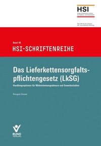 Abbildung von: Das Lieferkettensorgfaltspflichtengesetz (LkSG) - Bund-Verlag