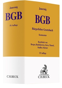 Abbildung von: Bürgerliches Gesetzbuch: BGB - C.H.BECK