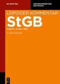 Cover: Strafgesetzbuch. Leipziger Kommentar - De Gruyter