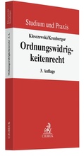 Cover: Ordnungswidrigkeitenrecht - C.H.BECK