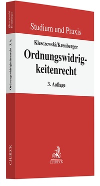 Enlarge image Cover: Ordnungswidrigkeitenrecht - C.H.BECK