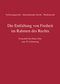 Cover: Verfassungsrecht - Internationales Recht - Medienrecht - C.F. M&uuml;ller