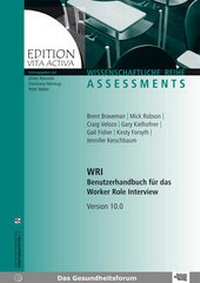 Enlarge image Cover: WRI - Benutzerhandbuch für das Worker Role Interview - Schulz-Kirchner