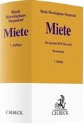 Cover: Miete - C.H.BECK
