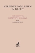 Cover: Verbindungslinien im Recht - C.H.BECK