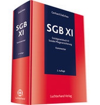 Abbildung von: SGB XI: Sozialgesetzbuch XI - Soziale Pflegeversicherung - Luchterhand