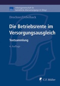 Cover: Die Betriebsrente im Versorgungsausgleich - C.F. M&uuml;ller