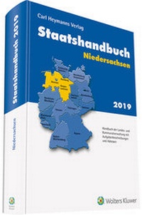 Abbildung von: Staatshandbuch Niedersachsen 2019 - Carl Heymanns Verlag