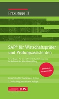 Cover: SAP f&uuml;r Wirtschaftspr&uuml;fer und Pr&uuml;fungsassistenten - IDW