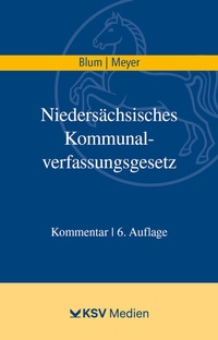 Abbildung von: Niedersächsisches Kommunalverfassungsgesetz (NKomVG) - Kommunal- und Schul-Verlag