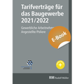 Cover: Tarifvertr&auml;ge f&uuml;r das Baugewerbe 2021/2022 - E-Book - Rudolf M&uuml;ller Verlag