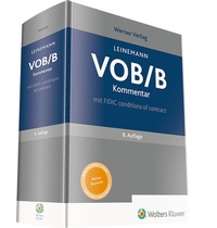 Abbildung von: VOB/B Kommentar - Werner