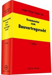 Abbildung von: Kommentar zum Bauvertragsrecht - Werner