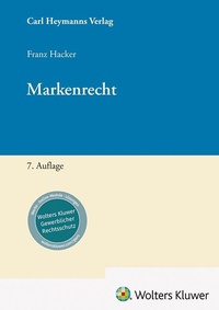 Enlarge image Cover: Markenrecht - Carl Heymanns Verlag