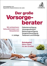 Abbildung von: Der große Vorsorgeberater - C.H. Beck