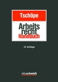 Cover: Arbeitsrecht Handbuch - Otto Schmidt Verlag