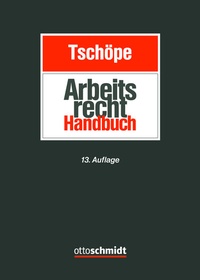 Bild vergrößern Bild: Arbeitsrecht Handbuch - Otto Schmidt Verlag