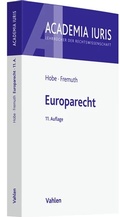 Cover: Europarecht - Vahlen