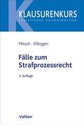Cover: F&auml;lle zum Strafprozessrecht - Vahlen