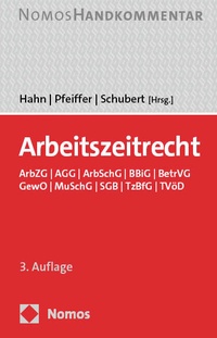 Abbildung von: Arbeitszeitrecht - Nomos